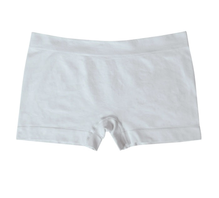 Lot of 3 Mash She Microfiber Seamless White Boyshort Panty Underwear Brazilian