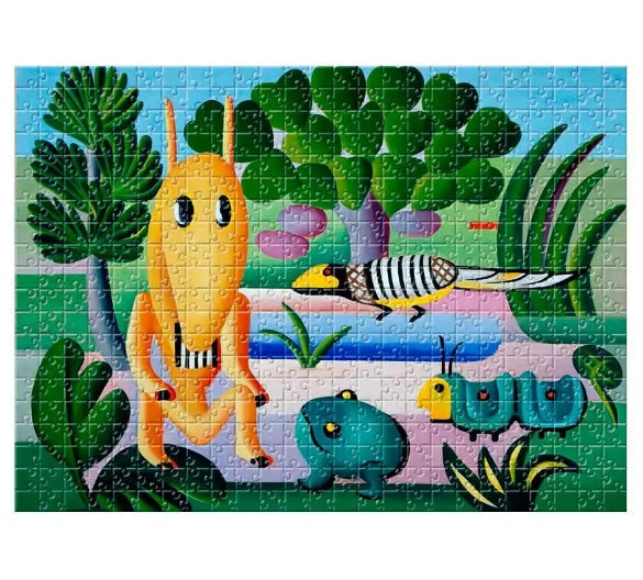 Brazilian Original Estrela Jigsaw Puzzle Tarsila do Amaral "A Cuca" 500 pieces