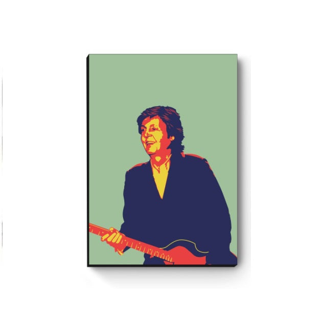 Paul Maccartney Canvas Mod. 2 Decorative Collectible Painting Art Printing A4