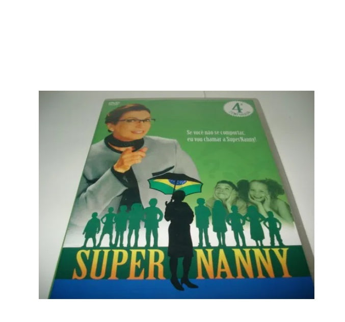 Brazilian Original Collectible DVD Super Nanny Complete 4th Season SBT