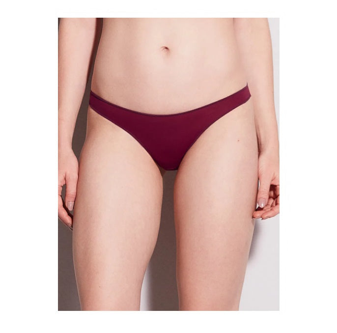 Lot of 3 Hope Touch Microfiber Bikini Panty Wine Cotton Underwear Brazilian