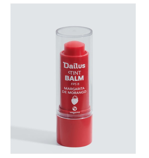 Dailus Tint Balm + Russian Volume Eyelash Mask + Eyebrows Gel Kit Makeup 4 Itens