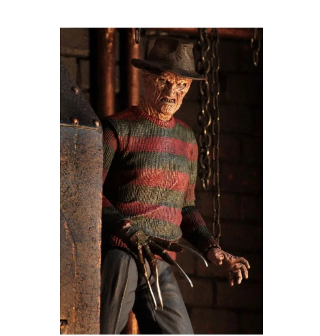 Neca Freddy Krueger Nightmare Elm Street Part 2 Ultimate 7" Collectible Figure