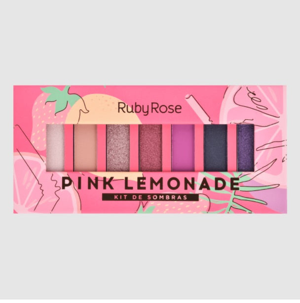 Brazilian Original Ruby Rose Eyeshadow Palette 7 Colors Beauty Eye Makeup Set