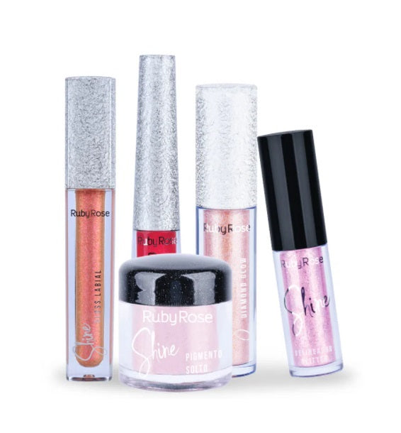 Brazilian Ruby Rose Celebre o Amor Celebrate Love Beauty Makeup Kit 4 Items