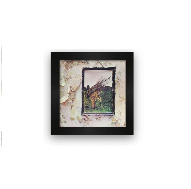 Led Zeppelin IV Tile w/ Frame Decorative Collectible Framework Painting Art
