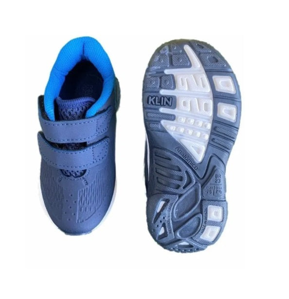 Klin Baby Sport Anatomic Blue Sneaker Kids Childish Shoe Outwear Brazilian