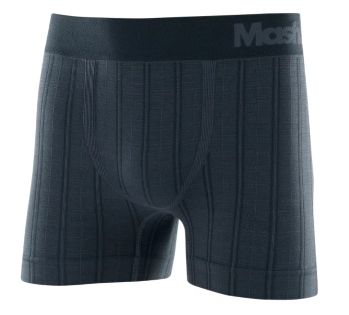 Lot of 3 Mash Microfiber Seamless Boxer Gray Confortable Underwear Brazilian