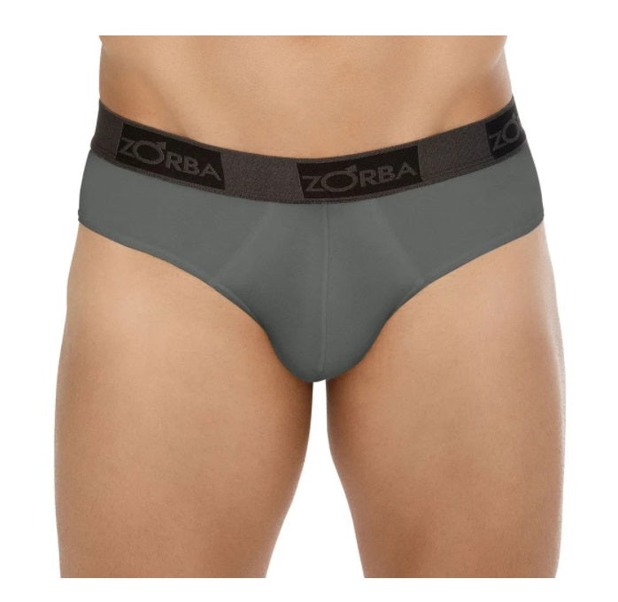 Lot of 3 Zorba Slip Plus 716 Graphite Male Cotton Underwear Original B —  Supermarket Brazil