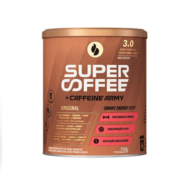 Caffeine Army 3.0 Original Flavor Coffee Energetic Supplement 220g - SuperCoffee