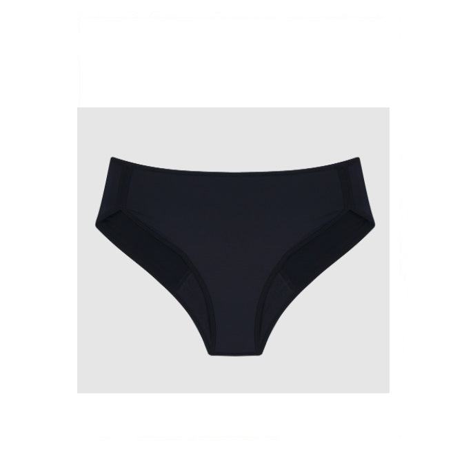 Hope Intense Flow Boyshort Period Pad Panty Black Cotton Underwear Brazilian