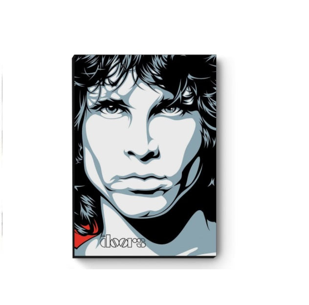 The Doors Jim Morrison Canvas Painting MDF Wall Decorative Collectible Art A3