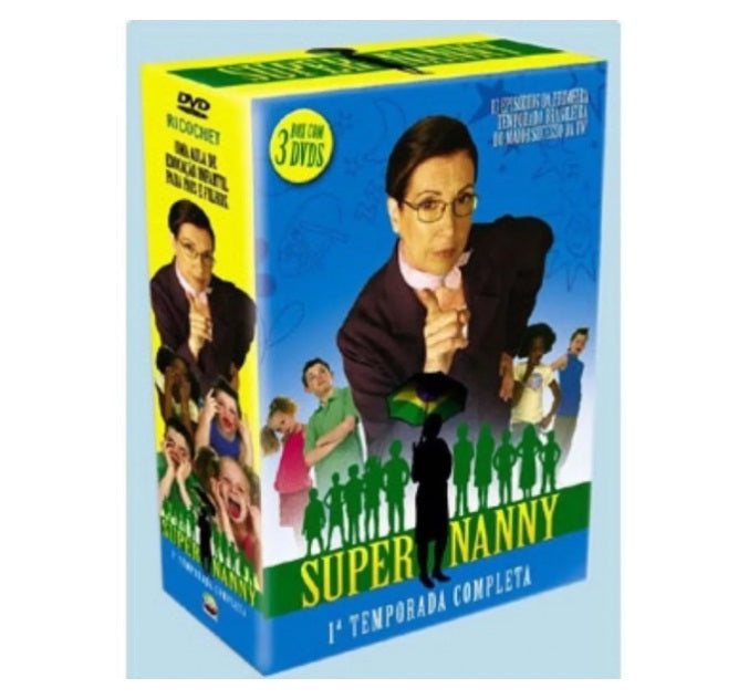 Brazilian Original Collectible DVD Box Super Nanny Complete 1st Season SBT
