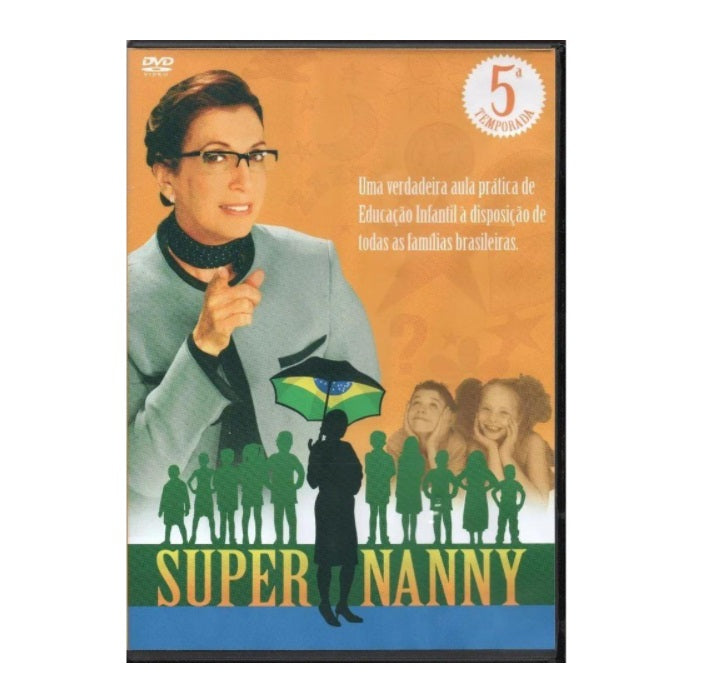 Brazilian Original Collectible DVD Super Nanny Complete 5th Season SBT
