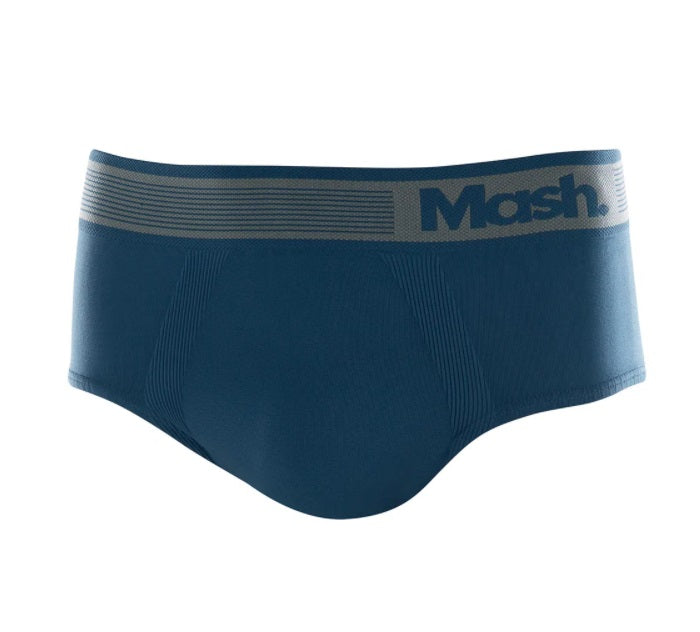 Lot of 3 Mash Microfiber Slip Seamless Blue Men Underwear Brazilian Original