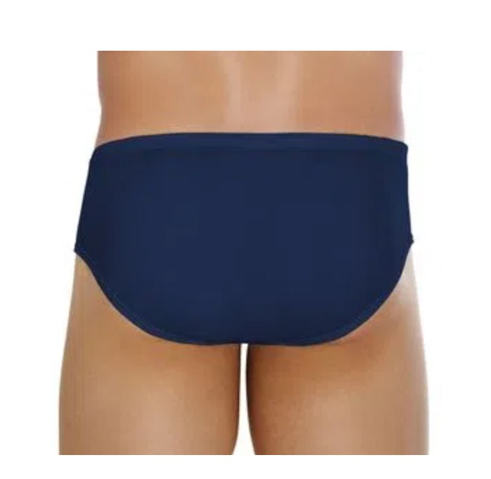 Lot of 3 Zorba Slip Light 172 Cotton Male Tagless Dark Blue Underwear Brazilian