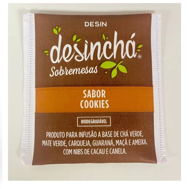 Cookies Flavor Organic Natural Healthy Tea 30 Sachets - Desinchá