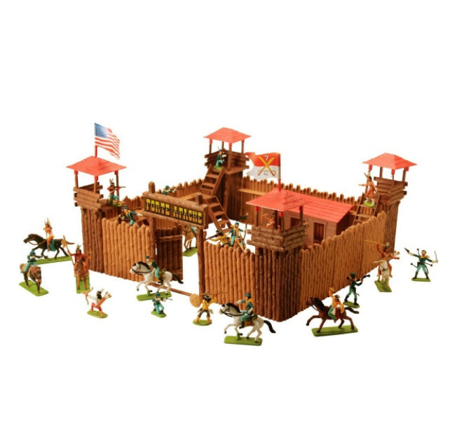 Original Gulliver Big Fort Super Battle Vintage Indian Miniature Collectible Toy