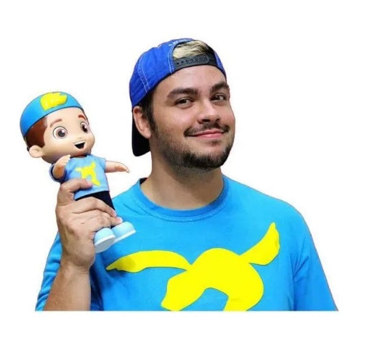 Brazilian Original Youtuber Luccas Neto Kids Talking Toy Doll Rositas 14 Phrases