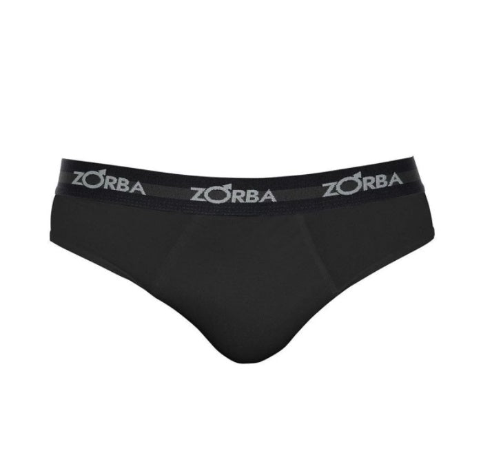 Lot of 3 Zorba Slip Max 764 Black Cotton Male Underwear Original Brazilian