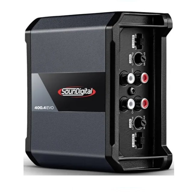Brazilian Original Black 2 Soundigital 400.4 EVO Module Amplifier 4 Ohms 400W