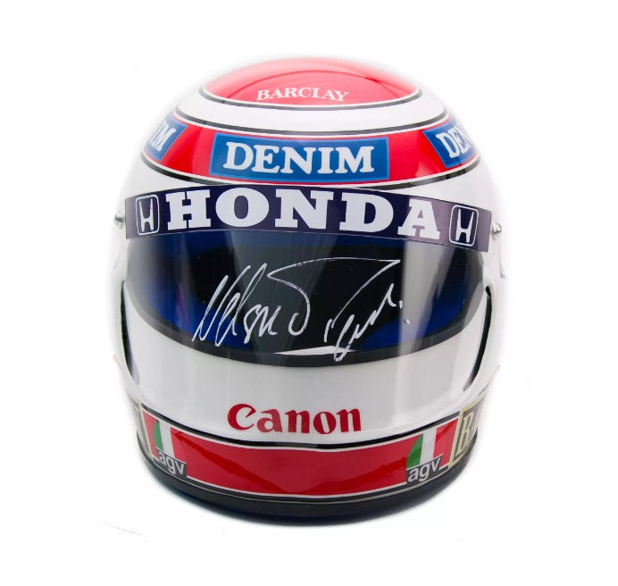 Brazilian Nelson Piquet Tri Championship F1 1987 Helmet Replica