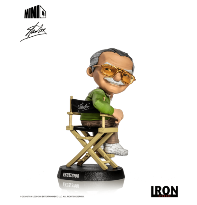 Stan Lee Statue Marvel MiniCo Original Collectible Miniature  Iron Studios