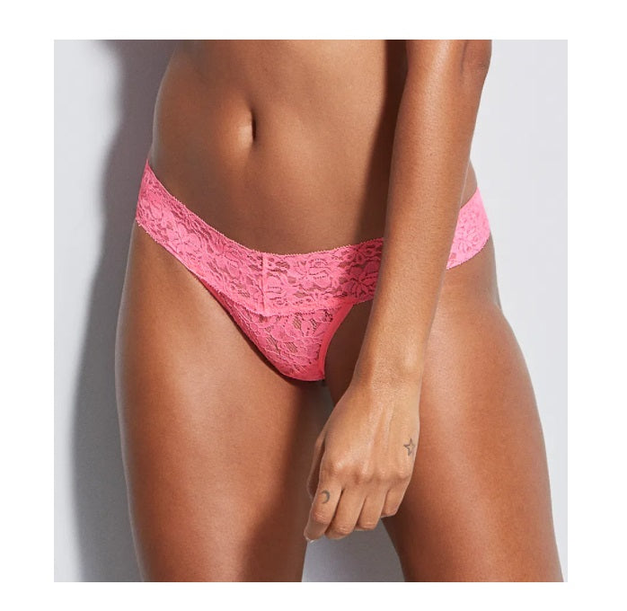 Lot of 3 Hope Happy Pink Lace Bikini Panty Cotton Underwear Lingerie Brazilian