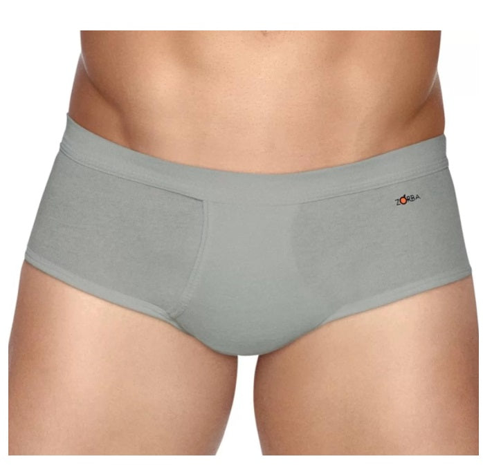Lot of 3 Zorba Slip Linea 185 Gray Male Underwear Tagless Original Brazilian