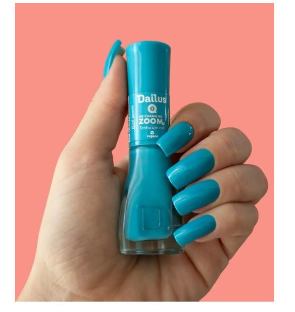 Brazilian Original Dailus Me Chama No Zoom Nail Polish Set Kit 5x8ml Beauty Art