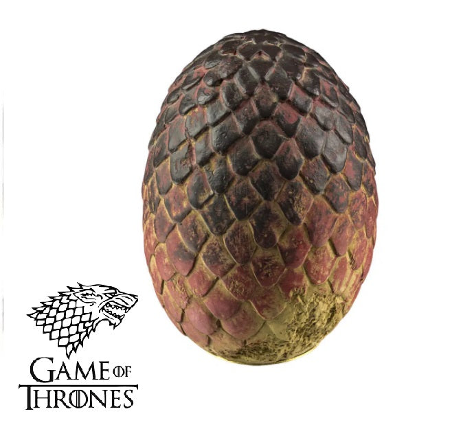 Game of Thrones Khaleesi Targaryen Red Dragon Egg Paperweight