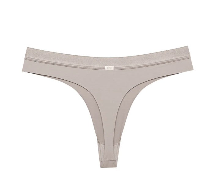 Lot of 3 She Invisible Microfiber Chocolate Panty Lingerie Underwear Brazilian