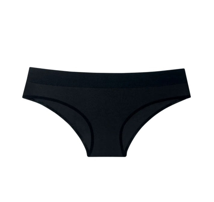 Lot of 3 Mash She Modal Basic Panty Black Underwear Lingerie Brazilian Original