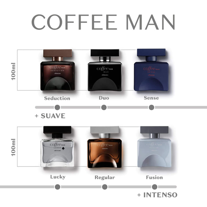 Coffee Man Seduction Deodorant Cologne 100ml - o Boticario