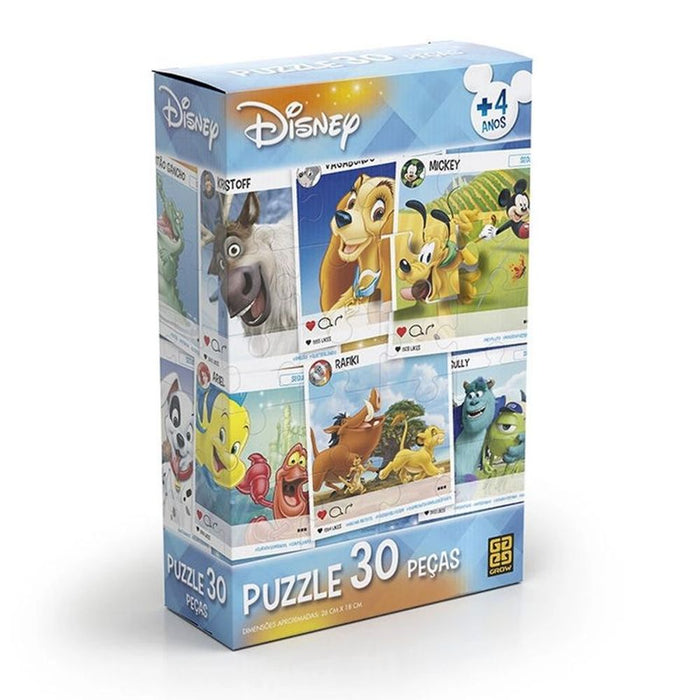 Puzzle 30 peças Disney / Puzzle 30 pieces Disney - Grow