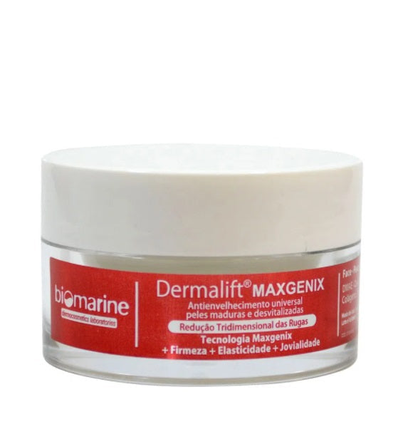 Skin Care Anti Aging Facial Flaccidity Cream Dermalift Maxgenix Biomarine 30g