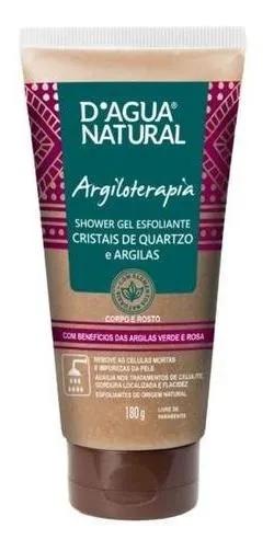 D'agua Natural Skin Care D'agua Natural Shower Exfoliating Gel Quartz and Clays 180g Dagua Natural