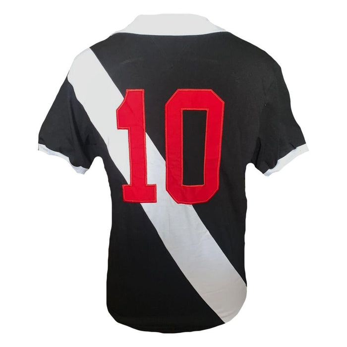 Vasco Soccer Jersey 1960s Black - Original Retro Athleta