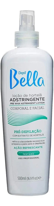 Depil Bella Skin Care Depil Bella Astringent Lotion Mint 500ml Depil Bella Body Facial