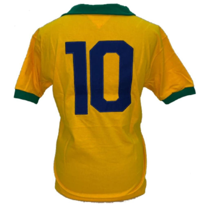 Pele Brazilian Soccer Jersey Team 1966 - Original Retro Athleta