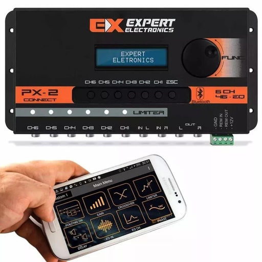 EXPERT ELETRONICS Expert Electronics PX2 Connect Bluetooth 6 CH Equalizer Digital Audio Processor