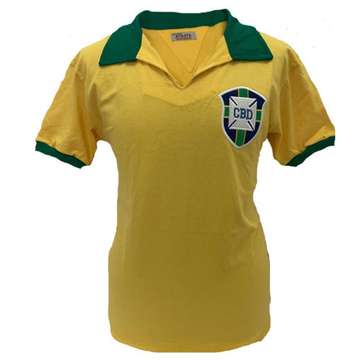 BRAZIL WORLD CUP 1962 ORIGINAL Retro Athleta ** PELÉ ** JERSEY