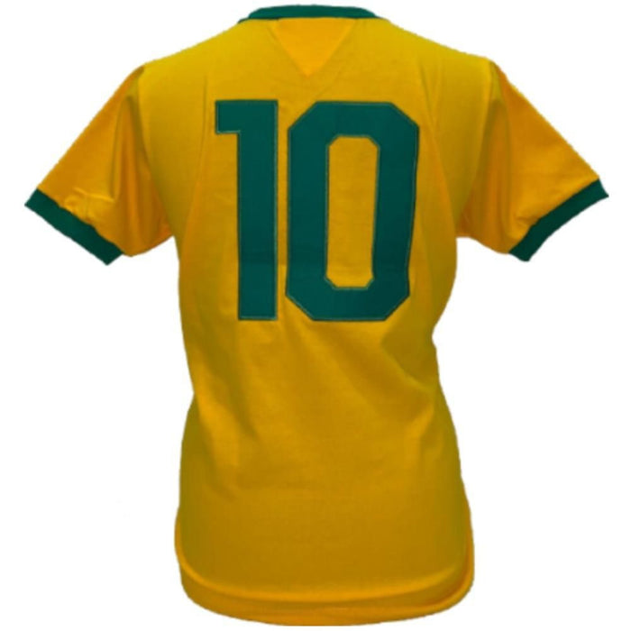 Pele Brazilian Soccer Jersey Team 1970 - Original Retro Athleta