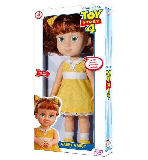Gabby Gabby Toy Story 4 Doll Life Size 17" Figure Disney Pixar Baby Brink Brazil