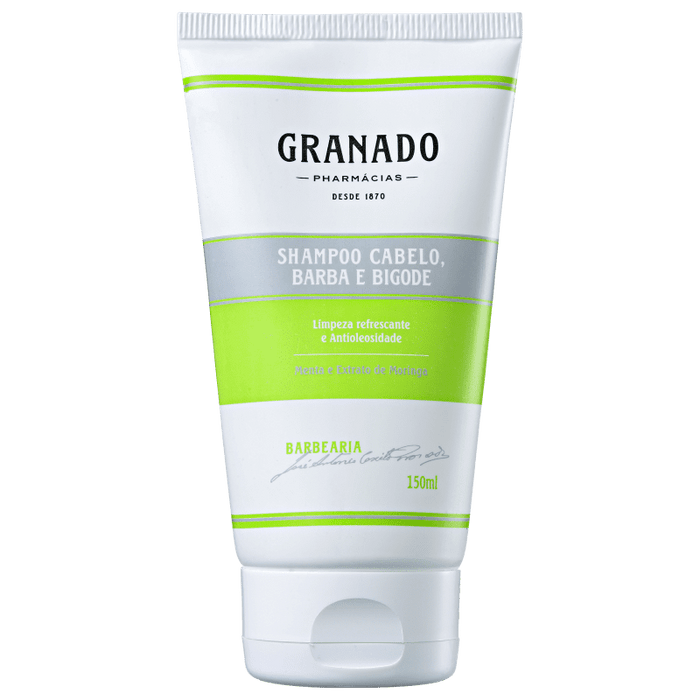 Granado Barber Hair, Beard and Mustache - Shampoo 150ml