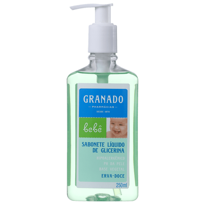 Granado Glycerin Baby Fennel - Liquid Soap 250ml