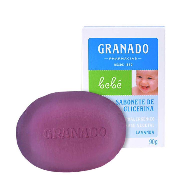 Granado Glycerin Lavender Baby - Soap in Bar 90g