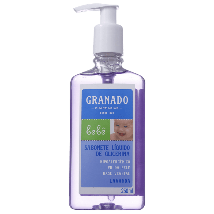 Granado Glycerin Lavender Baby - Liquid Soap 250ml