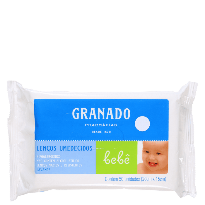 Granado Baby Lavender - Cleaning Tissues (50 units)