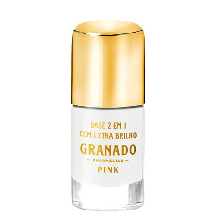 Granado Pink 2 in 1 Extra Brightness - Colorless Base Nail 10ml